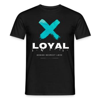 Loyal X - T-shirt homme - noir - Devant - AI Model Male 178 light (178cm)