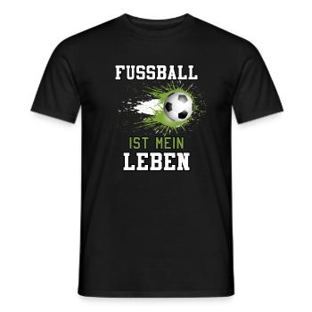 Fußball Geschenkidee Fußballmannschaft Geschenk - Männer T-Shirt - Schwarz - Vorne - AI Model Male 178 light (178cm)