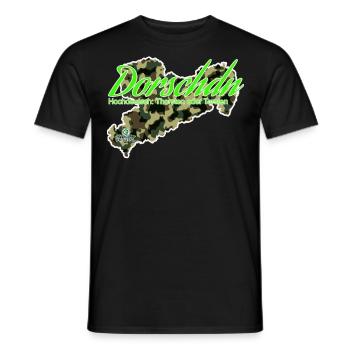 Dorschdn - Thorsten ou Torsten - Säggsch - T-shirt homme - noir - Devant - AI Model Male 178 light (178cm)