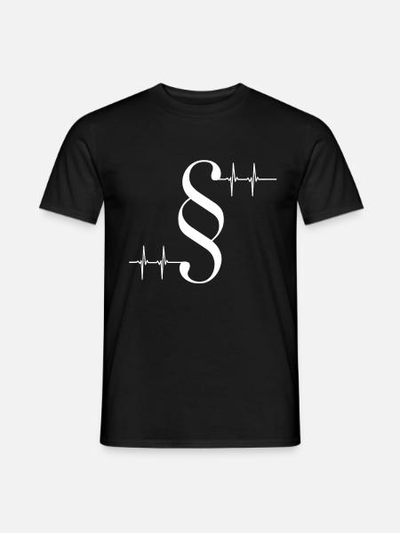 Law student attorney - Men's T-Shirt - black