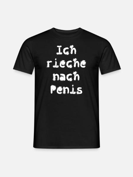 ich rieche nach Penis - Männer T-Shirt - Schwarz