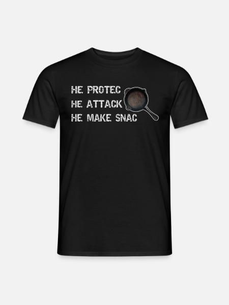 pubg pan - Men's T-Shirt - black