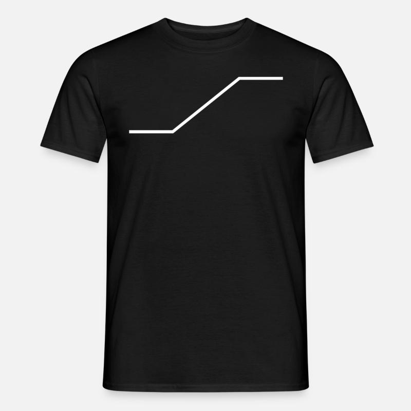 Buchhalternase - Männer T-Shirt - Schwarz
