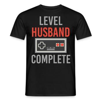 Ehemann Hochzeit - Männer T-Shirt - Schwarz - Vorne - AI Model Male 178 light (178cm)