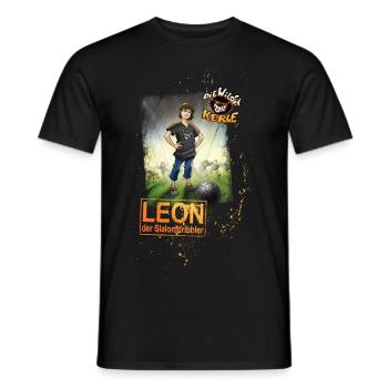 Die Wilden Kerle Leon - Männer T-Shirt - Schwarz - Vorne - AI Model Male 178 light (178cm)