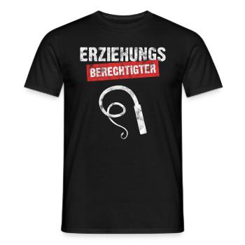 legal guardian - Men's T-Shirt - black - Front - AI Model Male 178 light (178cm)