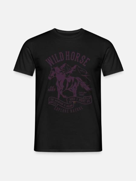 Wild Horse - Männer T-Shirt - 