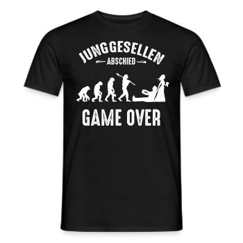 Junggesellenabschied Bräutigam JGA Hochzeit - Männer T-Shirt - Schwarz - Vorne - AI Model Male 178 light (178cm)