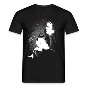 23703121 C240 4811 B09D B11419FD11D9 - Männer T-Shirt - Schwarz - Vorne - AI Model Male 178 light (178cm)