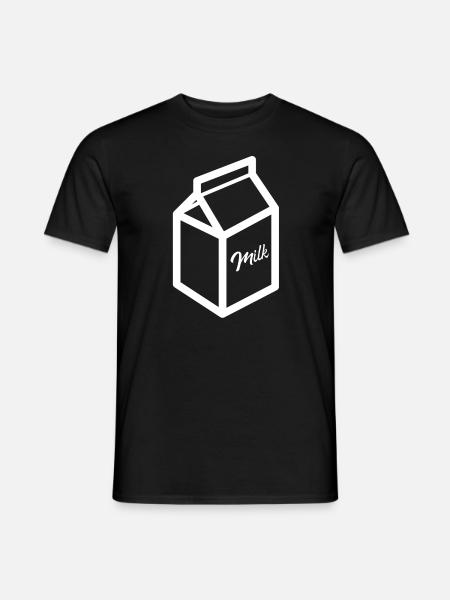 MILK - Men's T-Shirt - black