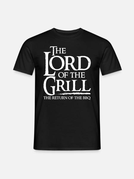 Grappige Grill Grill Master Men Gift - Heren T-shirt - zwart