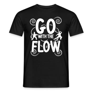Qigong Qi Gong Tai Chi Thai Chigong Yoga - Männer T-Shirt - Schwarz - Vorne - AI Model Male 178 light (178cm)