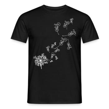 Pissenlit pissenlit - T-shirt homme - noir - Devant - AI Model Male 178 light (178cm)