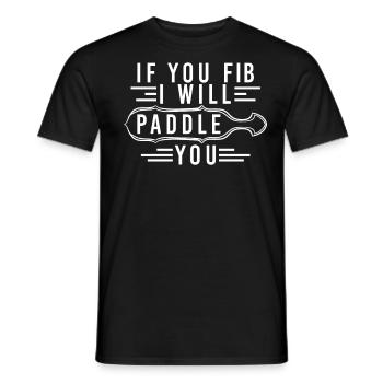 Paramedic emergency medical technician - Men's T-Shirt - black - Front - AI Model Male 178 light (178cm)