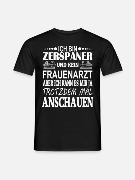 Zerspanungsmechaniker Zerspaner Drehen Spruch Beru - Männer T-Shirt - Schwarz