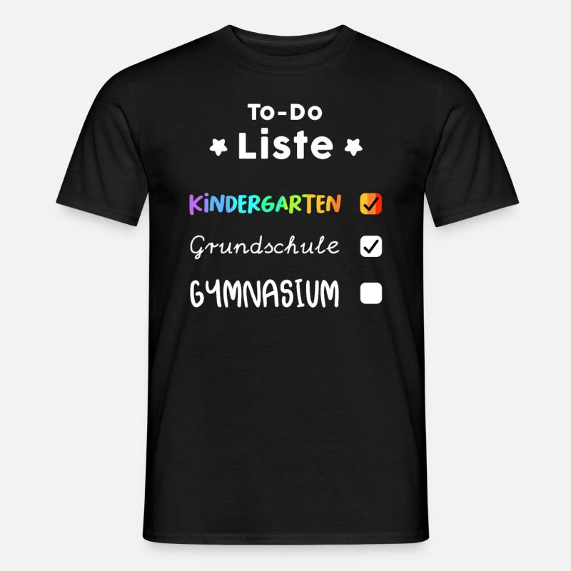 Gymi Einschulung Gymnasium 5. Klasse Geschenk - Männer T-Shirt - Schwarz
