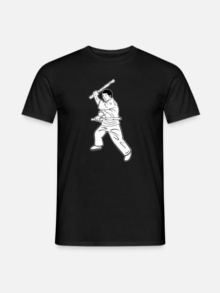 Kali Arnis Escrima Philippinische Kampfkunst - Männer T-Shirt - Schwarz