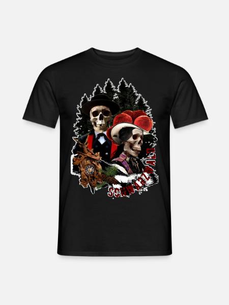 Schwarzwald - Männer T-Shirt - Schwarz