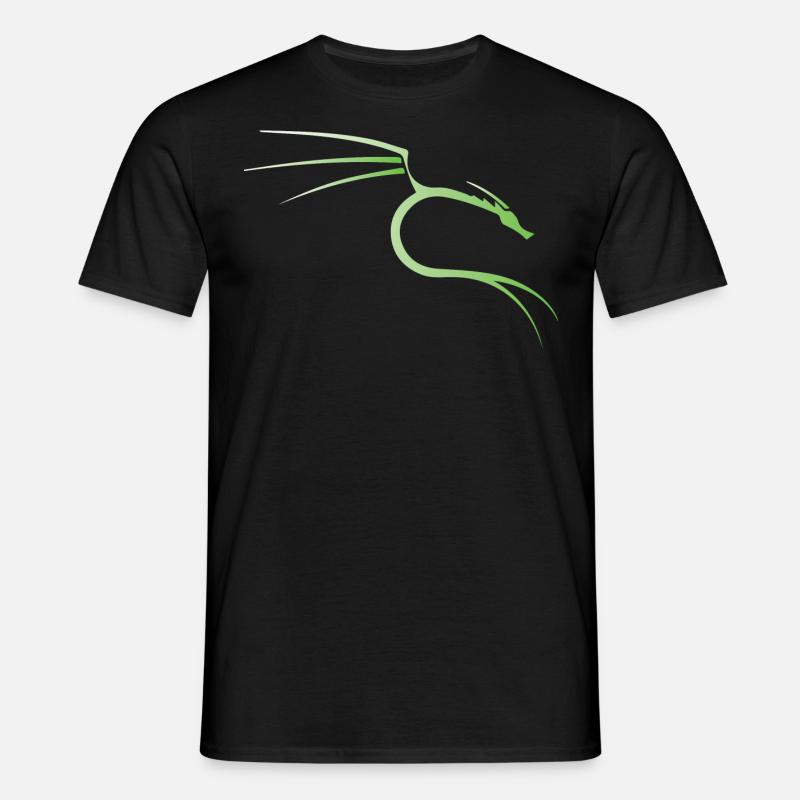 Kali Linux Dragon - Men's T-Shirt - black