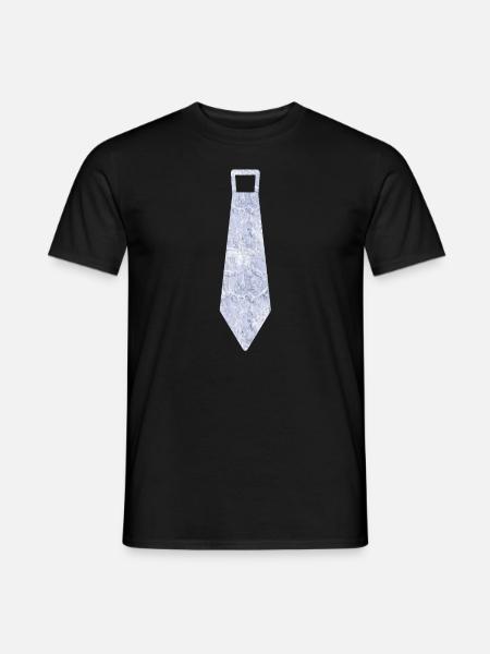 Tie - Men's T-Shirt - black