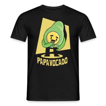 Père Papa Papa Cadeau Avocat Papa Cadeau - T-shirt homme - noir - Devant - AI Model Male 178 light (178cm)