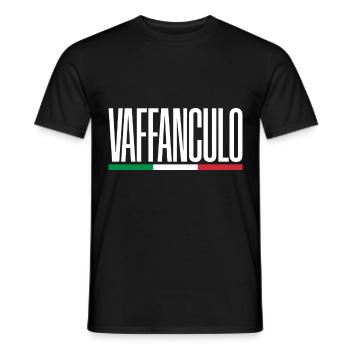 Vaffanculo Lustiger italienischer Spruch Italien G - Männer T-Shirt - Schwarz - Vorne - AI Model Male 178 light (178cm)