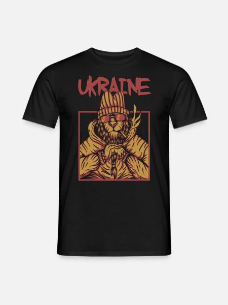ukraine - Männer T-Shirt - Schwarz