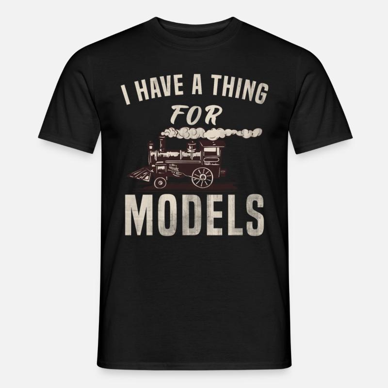 Zug - Männer T-Shirt - Schwarz