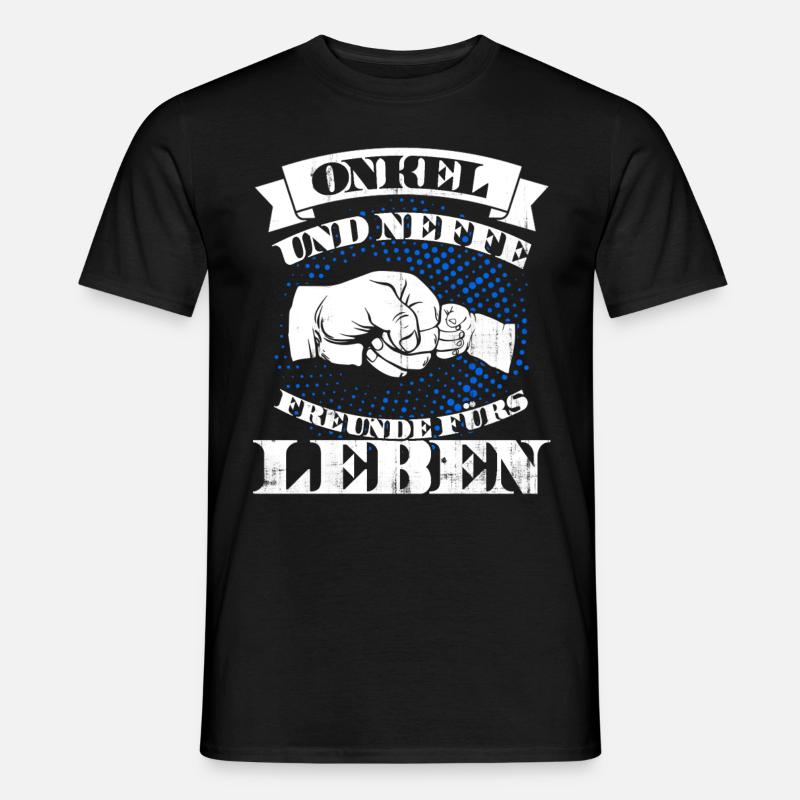 Geschenk des Onkels Neffe - Männer T-Shirt - Schwarz