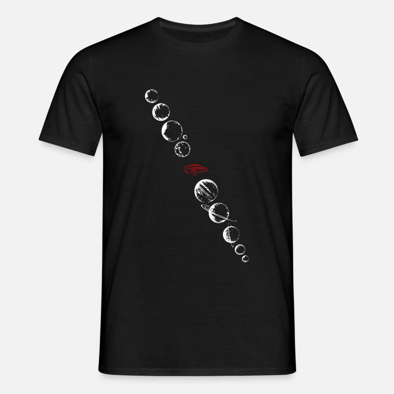 spacex - Männer T-Shirt - Schwarz