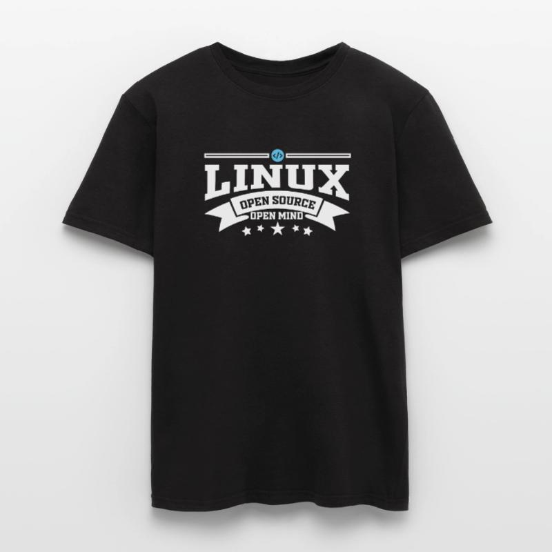 Logiciel Linux système d'exploitation informatique T-shirt homme