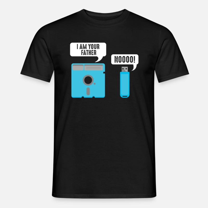 Witziges Programmierer & Nerd Zitat - Männer T-Shirt - Schwarz
