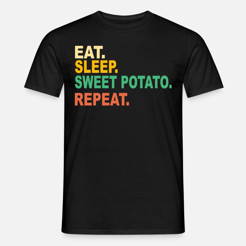Patate douce Patate douce Patate douce - T-shirt homme - noir