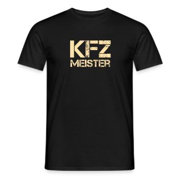 Kfz Meister Auto Mechaniker Sprüche Automechaniker - Männer T-Shirt - Schwarz - Vorne - AI Model Male 178 light (178cm)