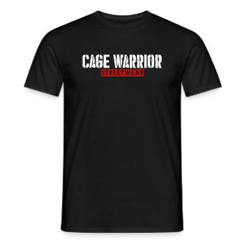 Cage Warrior UFC Arts Martiaux mixtes Arts martiaux - T-shirt homme - noir - Devant - AI Model Male 178 light (178cm)