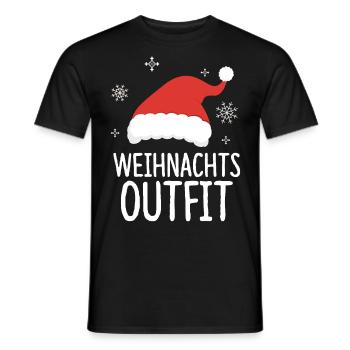 Weihnachtsoutfit Weihnachtsgeschenk lustig Spruch - Männer T-Shirt - Schwarz - Vorne - AI Model Male 178 light (178cm)