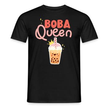 Bubble Tea - Men's T-Shirt - black - Front - AI Model Male 178 light (178cm)