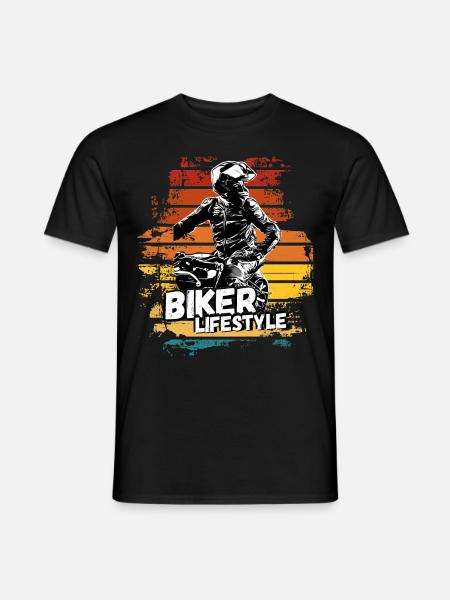 Motorcycle Lifestyle / Motorrad / Motorräder biker - Männer T-Shirt - Schwarz