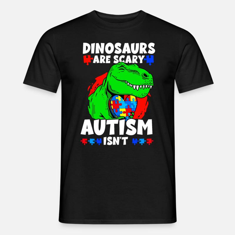 Autismus Bewusstsein - Männer T-Shirt - Schwarz