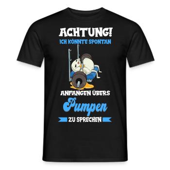 Bankdrücken Fitness Gym Fitnessstudio Kraftsport - Männer T-Shirt - Schwarz - Vorne - AI Model Male 178 light (178cm)