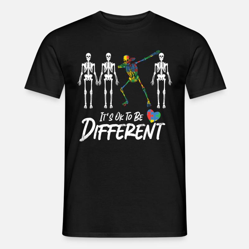 Autismus Bewusstsein - Männer T-Shirt - Schwarz