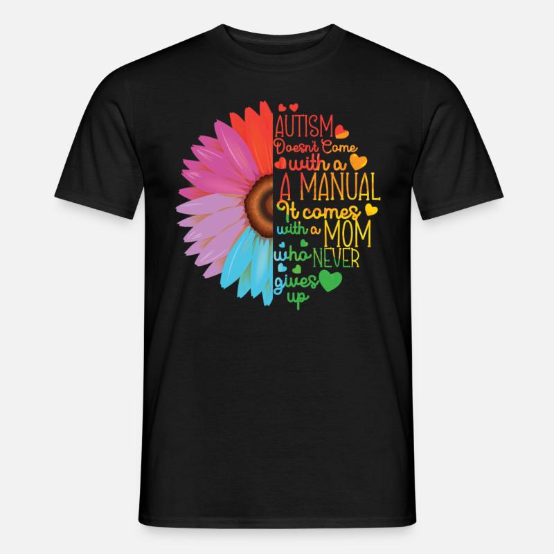 Autismus Bewusstsein - Männer T-Shirt - Schwarz