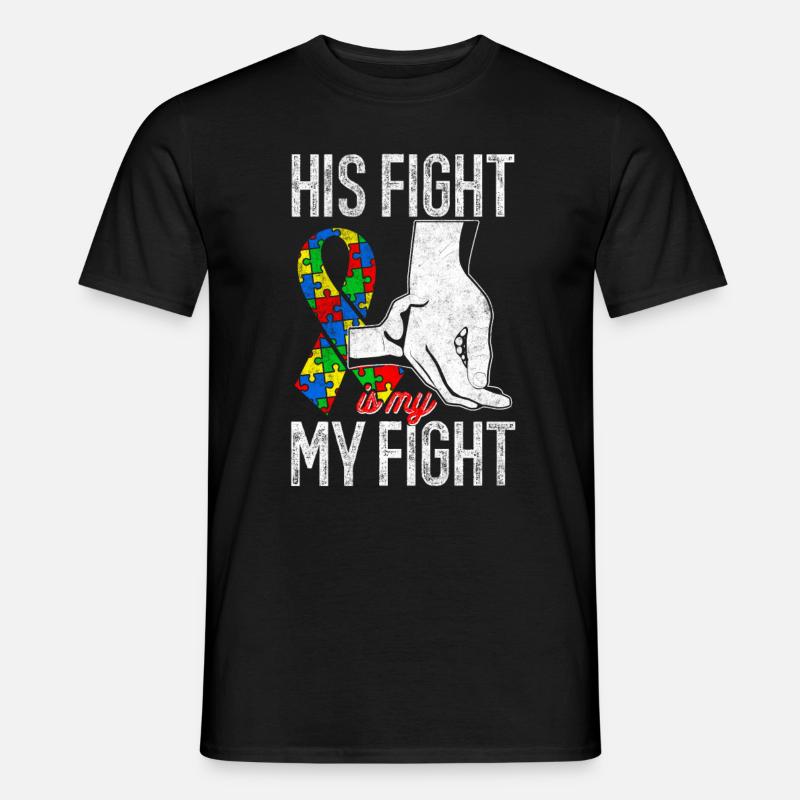 Autismus Bewusstsein - Männer T-Shirt - Schwarz