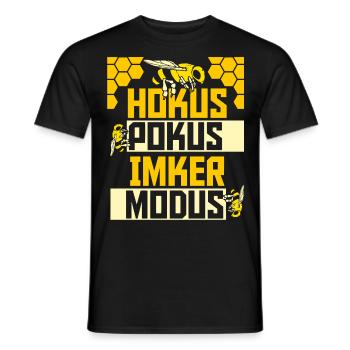 Imker Bienenzüchter Spruch Bienenliebhaber Imkerei - Männer T-Shirt - Schwarz - Vorne - AI Model Male 178 light (178cm)