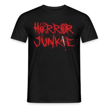 Horror Horrorfilm - Männer T-Shirt - Schwarz - Vorne - AI Model Male 178 light (178cm)