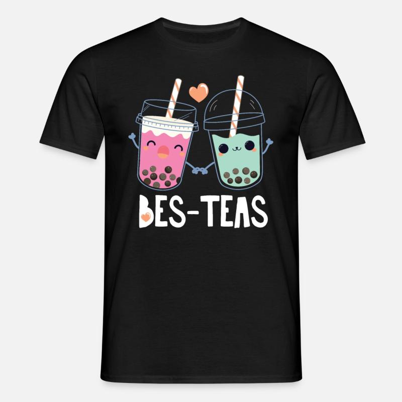Bubble Tea - Männer T-Shirt - Schwarz