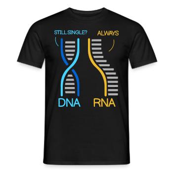 Professeur de biologie Biologiste Microbiologie Biologiste - T-shirt homme - noir - Devant - AI Model Male 178 light (178cm)