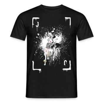 carte de jeu joker - T-shirt homme - noir - Devant - AI Model Male 178 light (178cm)