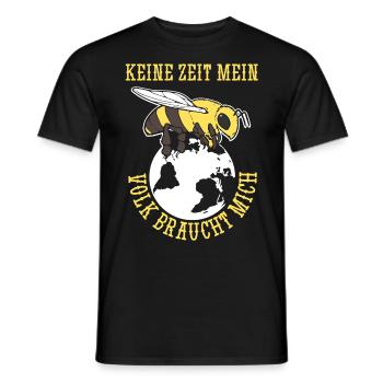 Imker Bienenzüchter Spruch Bienenliebhaber Imkerei - Männer T-Shirt - Schwarz - Vorne - AI Model Male 178 light (178cm)