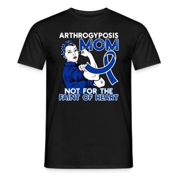 Disability Movement and Awareness Support For Mom - T-shirt homme - noir - Devant - AI Model Male 178 light (178cm)